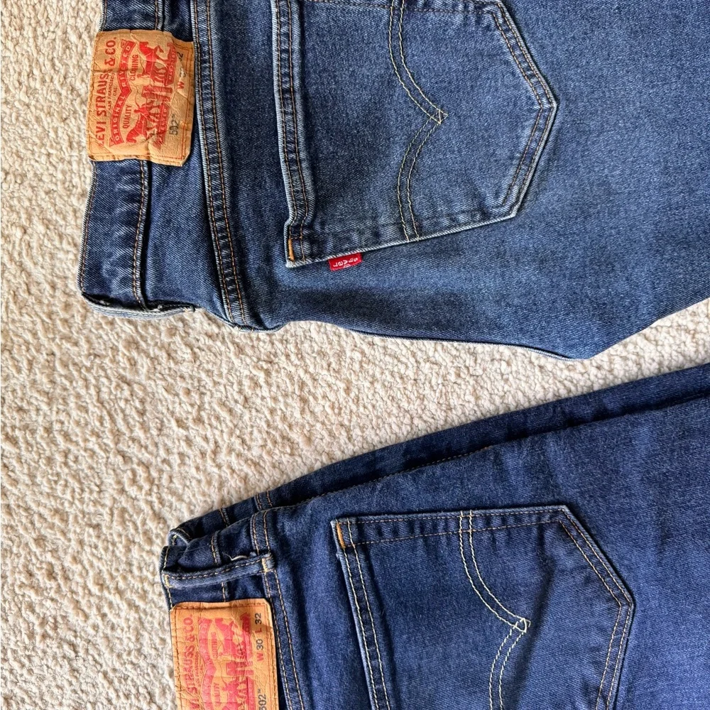 Men”s Levi Jeans style 501, 502, 511 black and blue - Picture 3 of 6